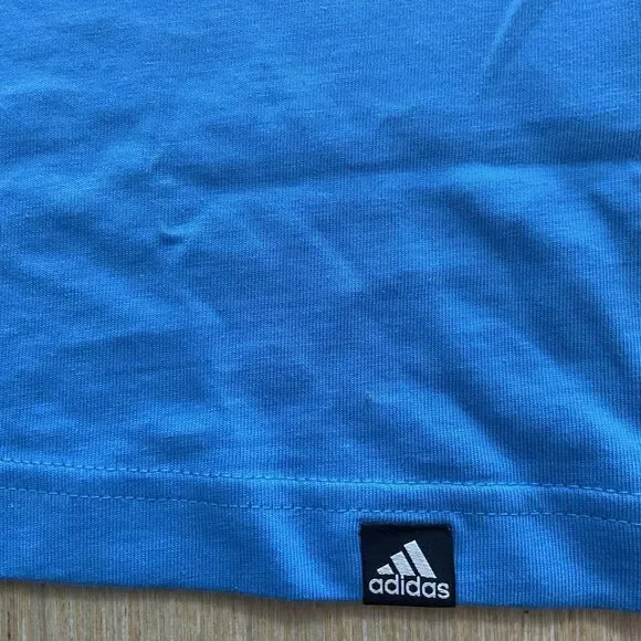 Adidas Mens T-Shirt Big Tall Boost Rocket Graphic Tee Pulse Blue 3XLT HK6760 New - Picture 9 of 10